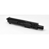 AR 10MM 4″ Slick Side Cone Complete Upper / BCG and CH – 10mm, Non-LRBHO